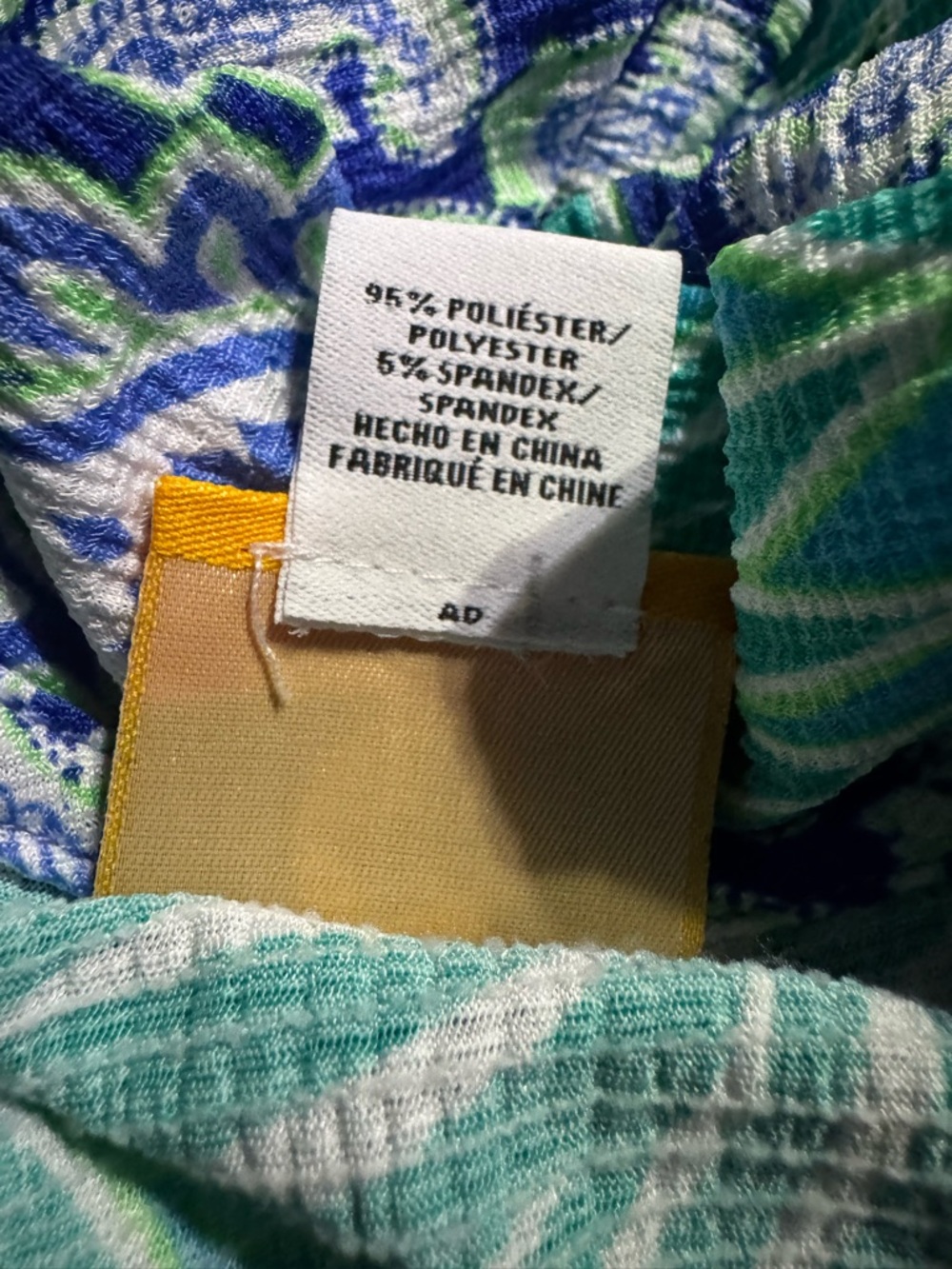 Ruby Rd Bali Patchwork Knit Cardigan Top Blue Green Sea Colors Size 3X NWT - Picture 8 of 10